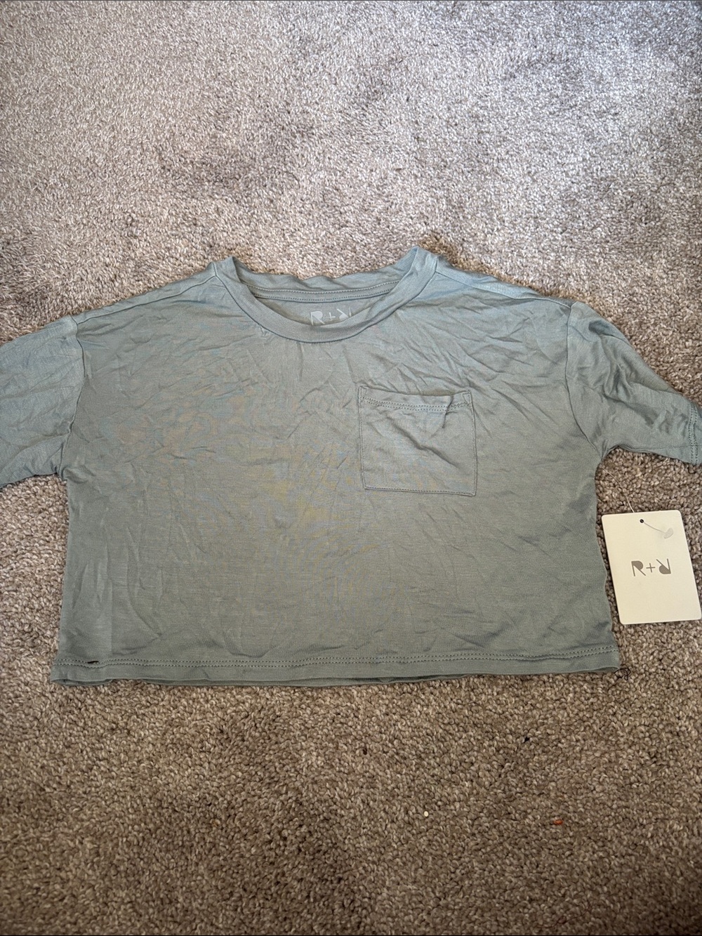 R+R The Oversized Boxy Lounge Tee